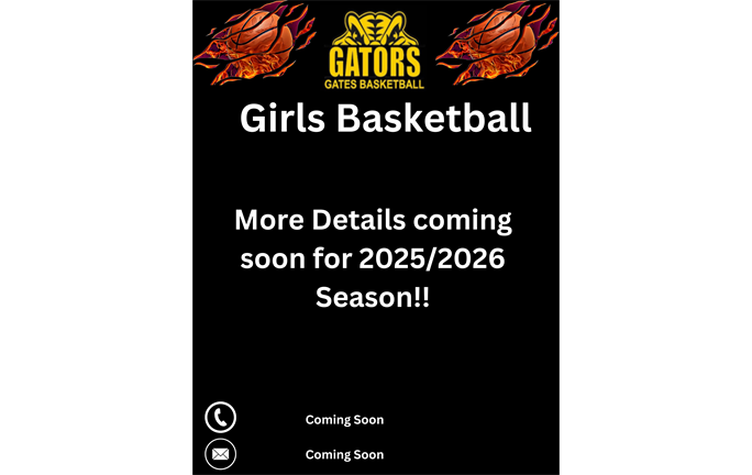 2025/2026 Girls BASKETBALL Signup Coming Soon